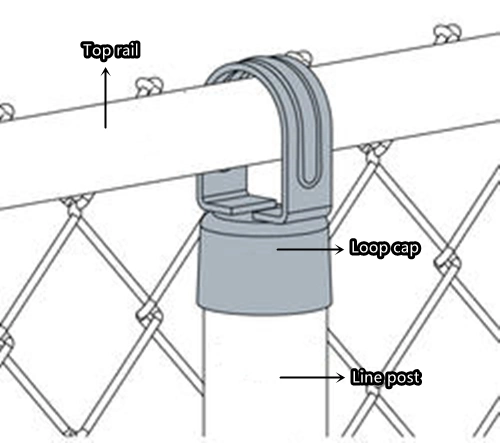 PVC Coated Wire Mesh Fence Galvanized Chain Link Fence for Horse/Farm/Garden/Basketball Court