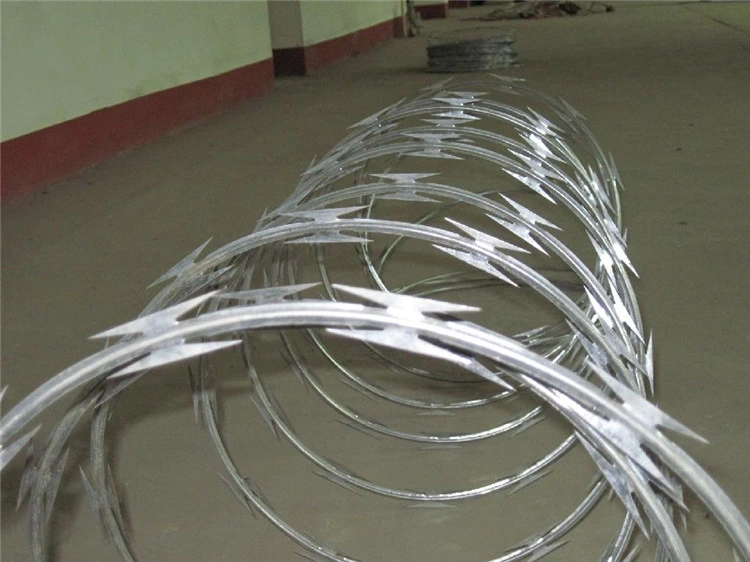 Galvanized Razor Barbed Wire Concertian Razor Wire Coil Razor Wire