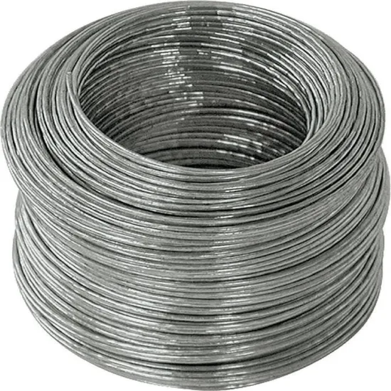 Atacado fio de ferro galvanizado Hot/Electro DIP fio de aço galvanizado baixo carbono fio de ferro para malha fabricante chinês fio de aço galvanizado de alto carbono