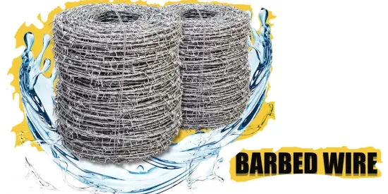 Venda imperdível de fábrica Fios de malha de vedação/Arame farpado galvanizado/Arame farpado Pico de parede/Arame farpado/Arame farpado de malha/Arame farpado